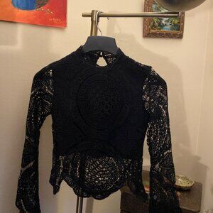 Long sleeve cotton tee